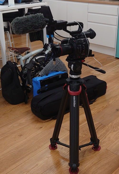 BBC video camera